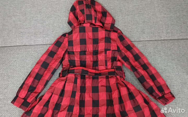 Плащ тренч для девочки