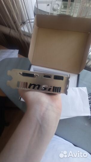 Видеокарта MSI Nvidia geforce gtx 1050 2gb