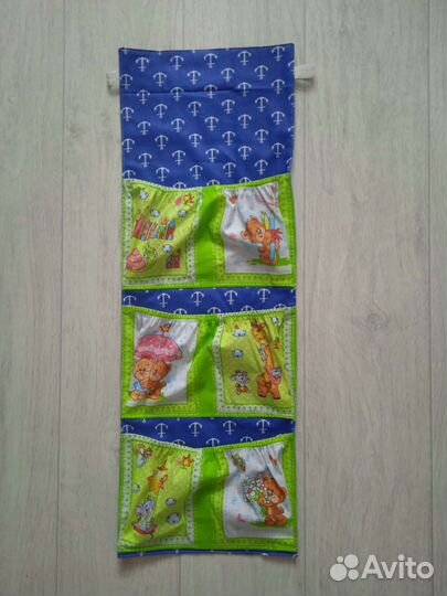 Кармашки на шкафчик в детский сад