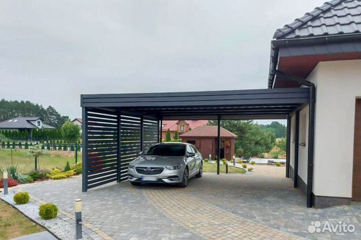 Навес под ключ