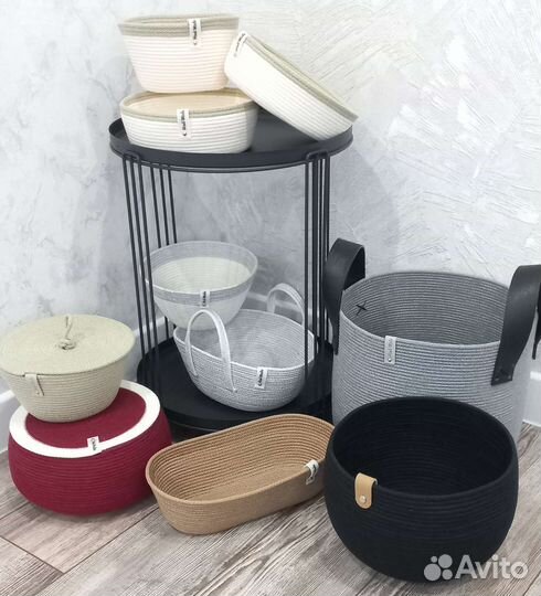 Корзина интерьерная