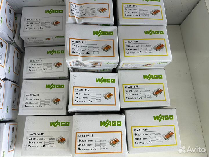 Клеммы wago/ваго