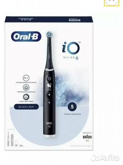 Электрическая зубная щетка Oral-B iO Series 6