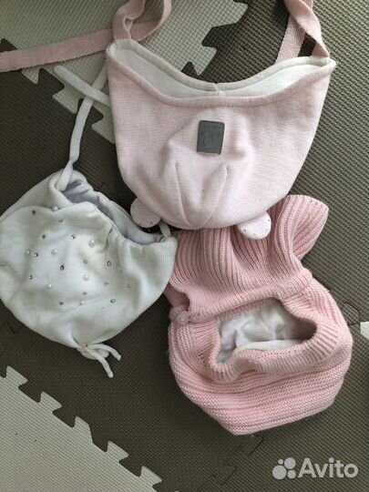 Шапка для девочки на осень