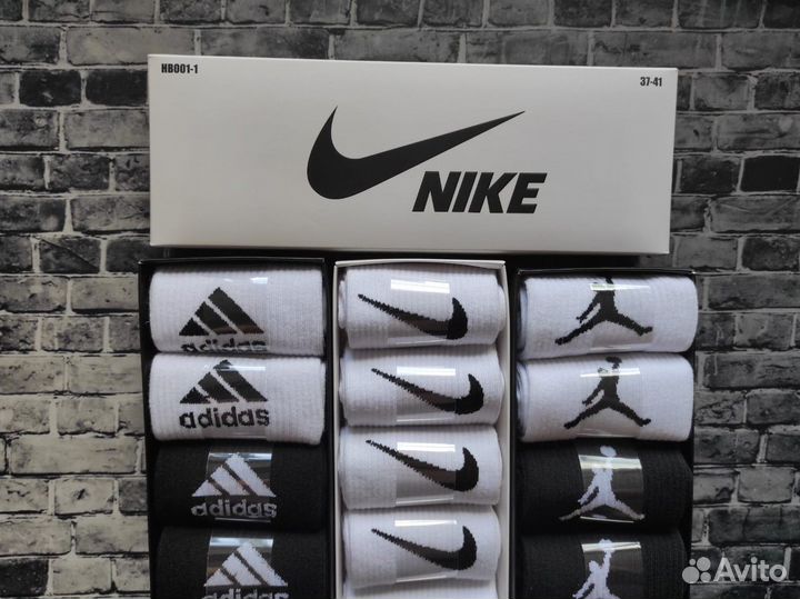 Носки Nike Puma Reebok Lacoste