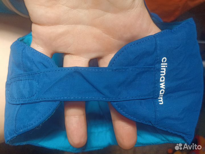 Шапка ушанка детская adidas и варежки