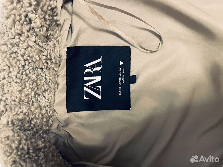 Шуба zara