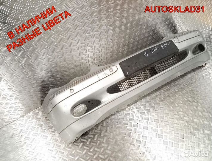 Бампер передний Mercedes Benz W203 Дорестайлинг