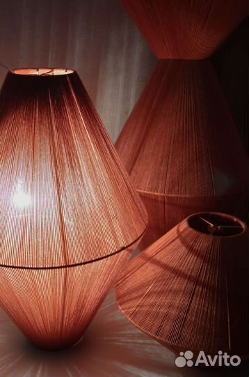 Светильник из пряжи