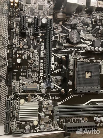 Материнская плата asus am4 a320 (новая)