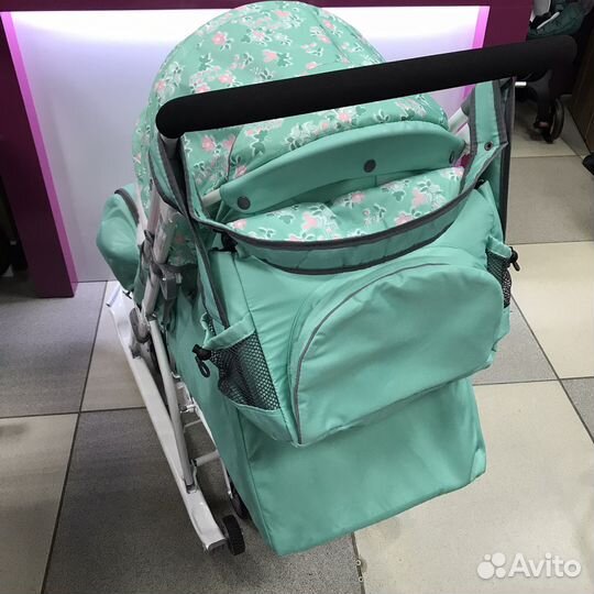 Коляска санки новые Минни