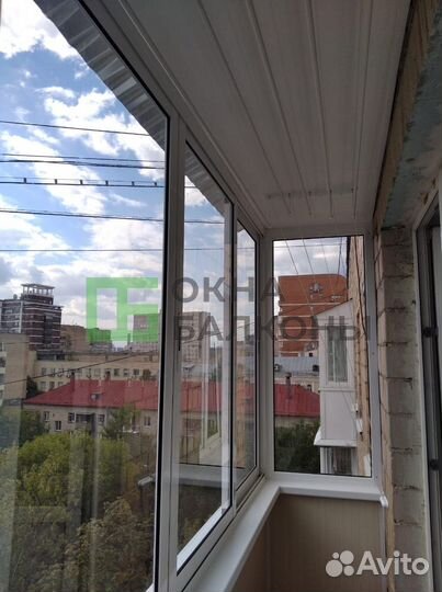 Остекление балконов в хрушевке