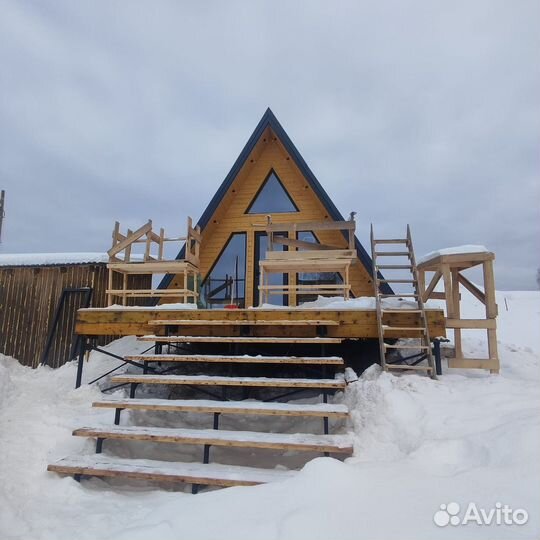 A-frame 6х6 под ключ