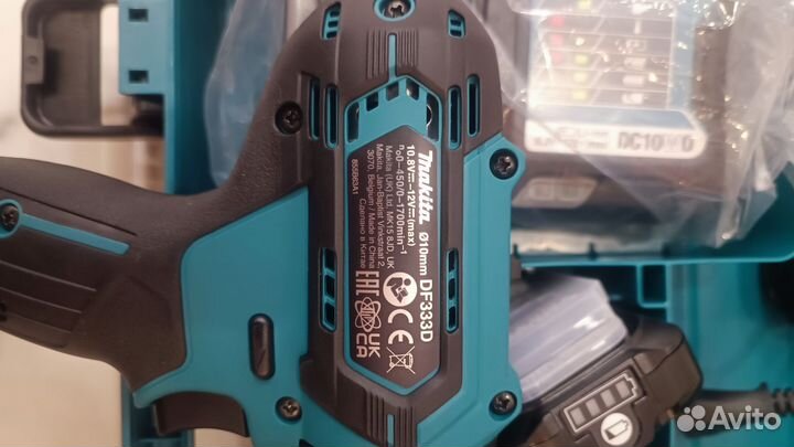 Аккумуляторная дрель шуруповерт makita