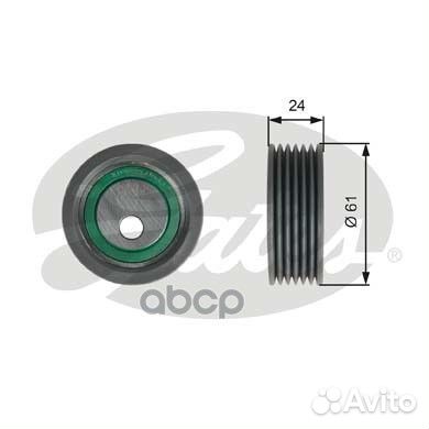 Ролик натяжит.поликл.ремня 7808-21576 T39176 Gates