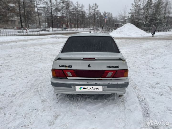 ВАЗ 2115 Samara 1.5 МТ, 2004, 210 000 км