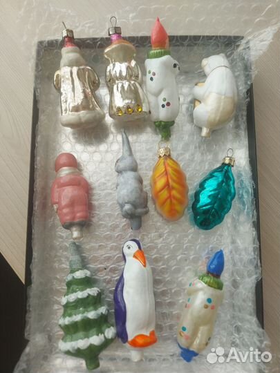 Елочные игрушки СССР