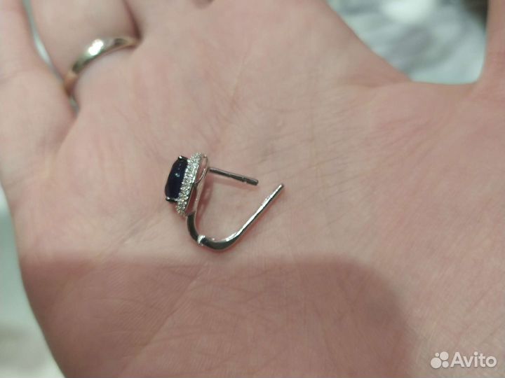 Набор украшений серебро