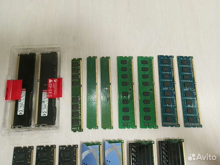 Оперативная память DDR3 (много разных) 2-16 Gb