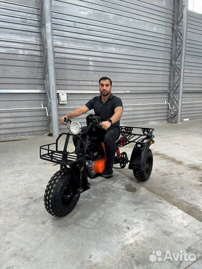 Внедорожный мотоцикл трицикл Draxter