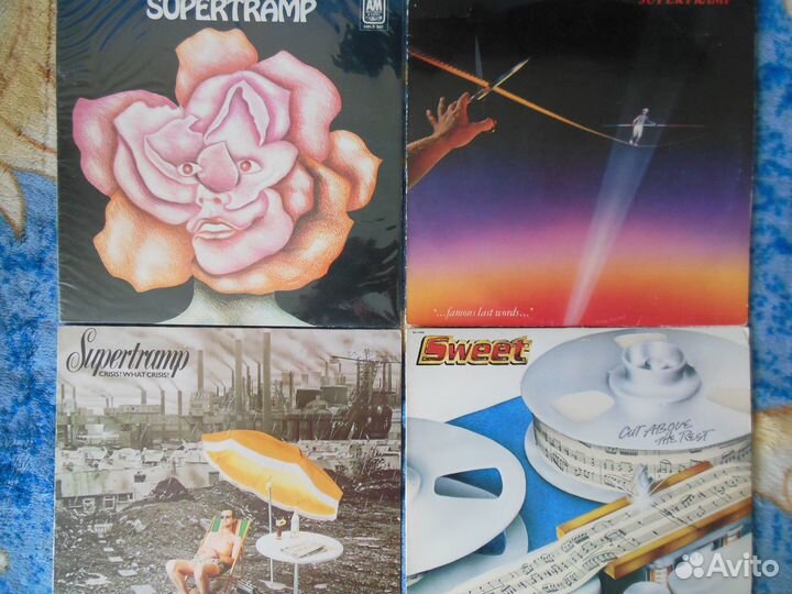 Supertramp 2 шт / Santana 2 шт / Елена Образцова