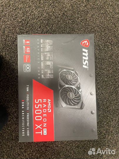 MSI AMD radeon RX 5500 XT 8gb