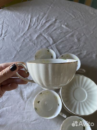 Кофейный сервиз японский фарфор