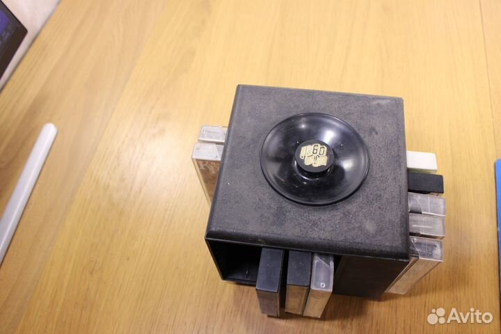 Кассетница СССР юбилейная + 10 штук кассет