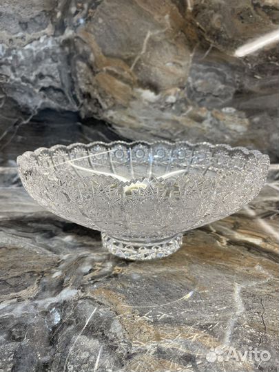 Ваза для фруктов, снежинка