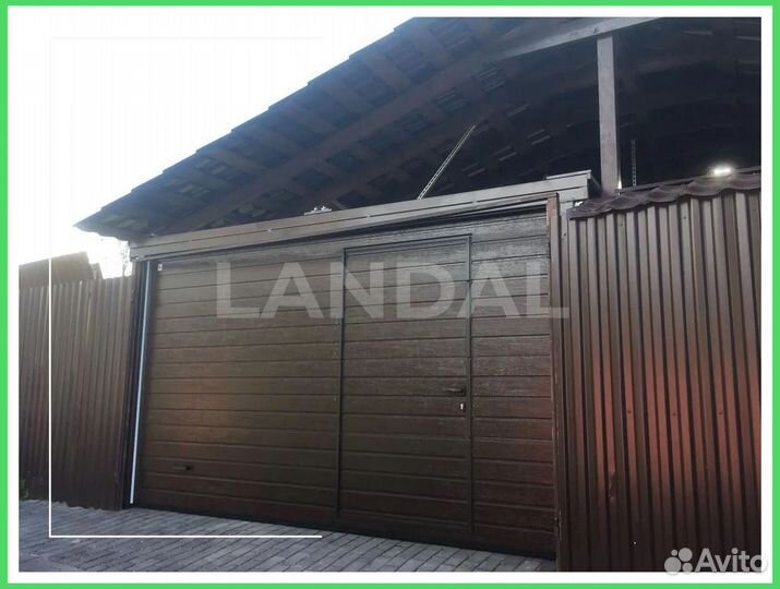 Секционные гаражные ворота