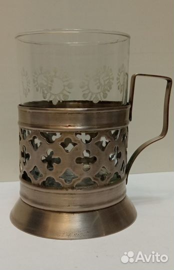 Подстаканник мельхиоровый СССР