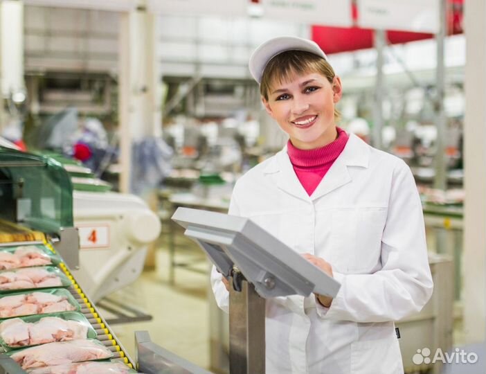 Разнорабочий на птицефабрику (вахта)