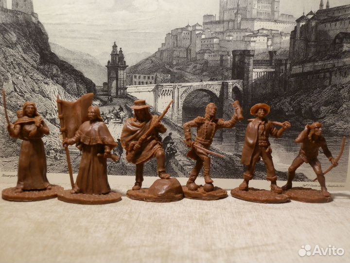 Солдатики рыцари викинги ландскнехты Хобби Бункер