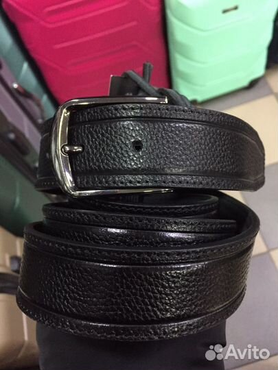 Мужской кожаный ремень