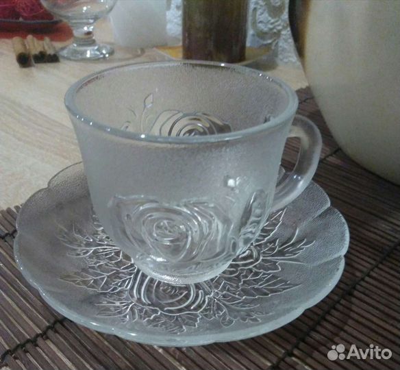 Чашка с блюдцем