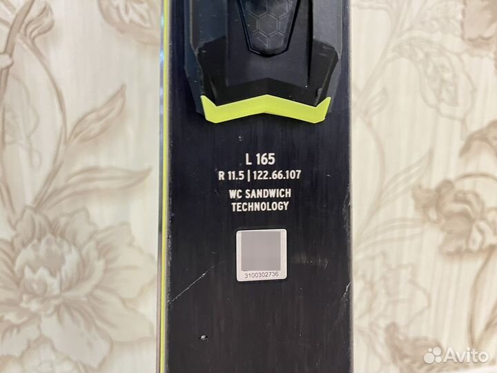 Горные лыжи head sl 165