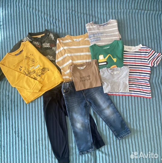 Пакет вещей для мальчика 92 98 104 110