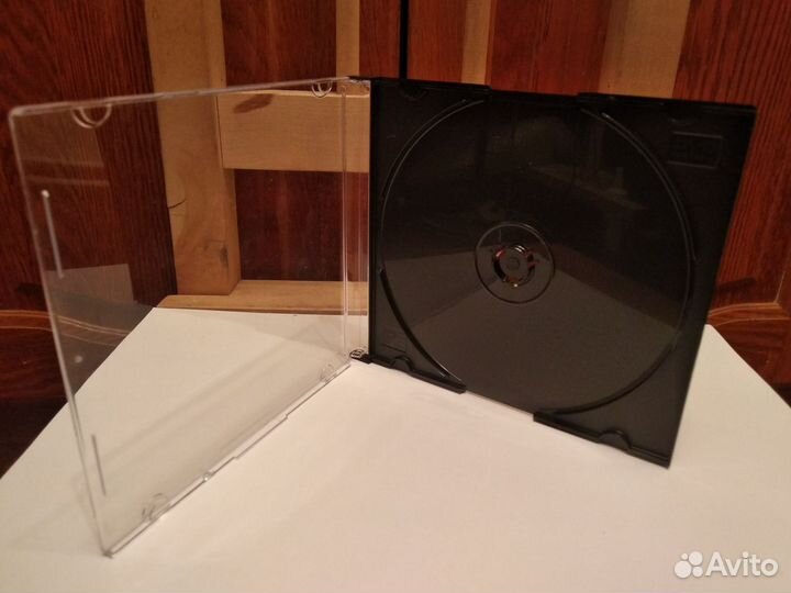 Коробочки футляры для CD и DVD дисков тонкие