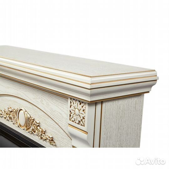 Портал Firelight Barocco Classic шпон белый дуб с