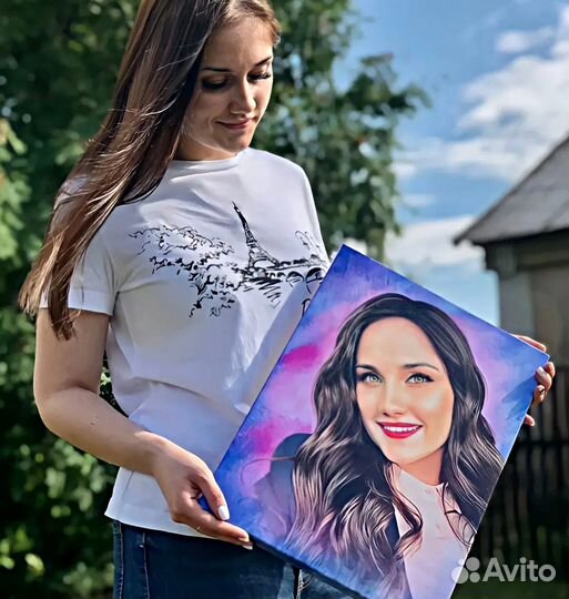 Портрет на холсте (индивидуально)