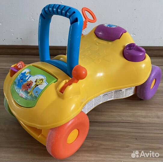 Машина-каталка-ходунки, трансформер 2в1