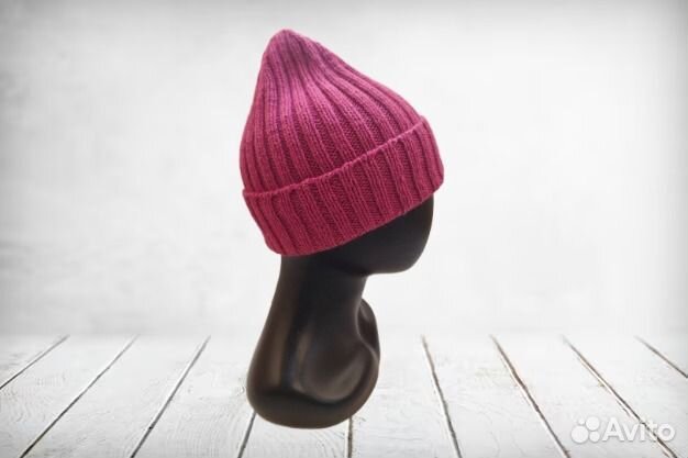 Шапка женская вязаная ручная работа