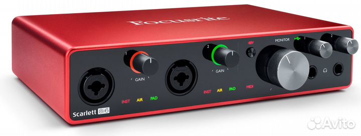 Focusrite Scarlett 8i6 3rd Gen Новая Гарантия