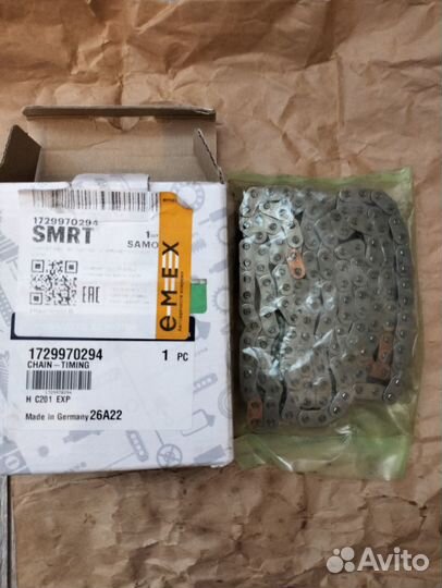 Цепь грм ssangyong actyon, бензин, 2л