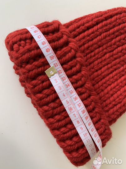Шапка зимняя. Крупной вязки. Новая