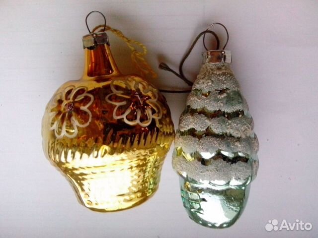 Елочные игрушки СССР