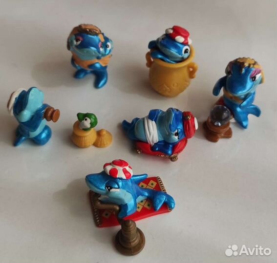 Игрушки из киндер сюрприза 90-х