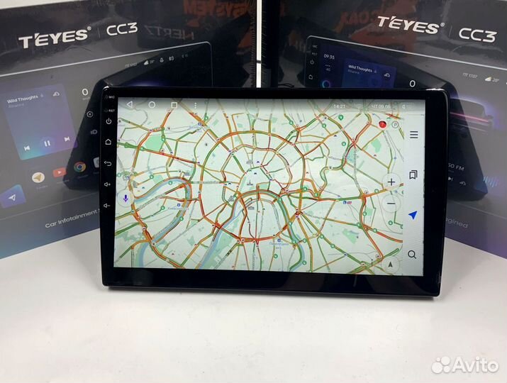 Магнитола Teyes CC3 4/64 для Фольксваген Туарег 1