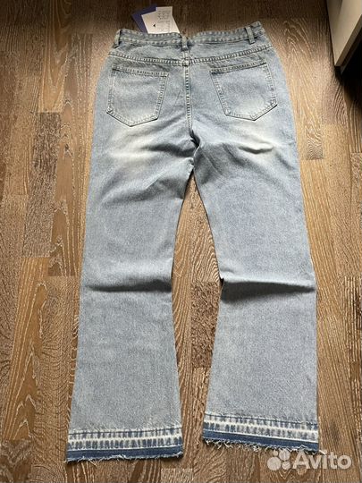 Джинсы type Zara flared голубые