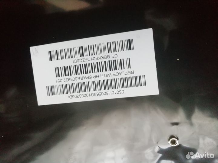 Клавиатура ноут hp g62 (на запчасти)